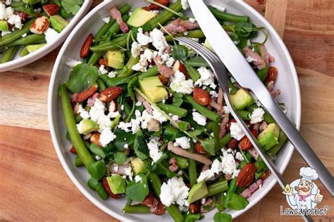 Maaltijdsalade Met Sperziebonen En Feta Lowcarbchef Nl