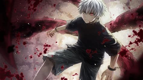 Ken Kaneki Hd Wallpaper From Tokyo Ghoul