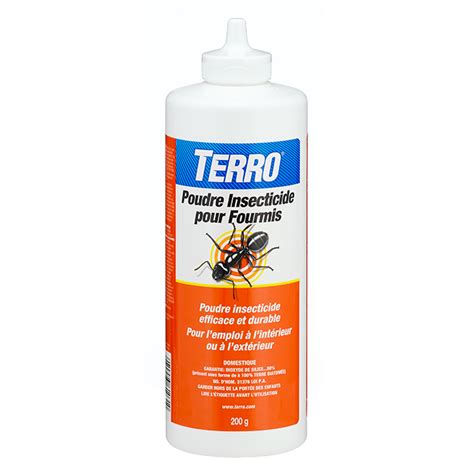 Terro Poudre Insecticide Pour Fourmis Terre Diatom E G T Can Rona