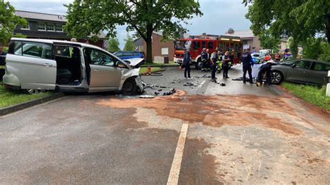 Sechs Verletzte nach Frontalzusammenstoß Mein Wadersloh