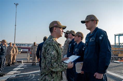 USS Carney Returns To Persian Gulf With Combat Honors