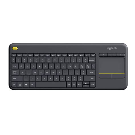 Logitech WIRELESS TOUCH KEYBOARD K400 PLUS HTPC keyboard for PC ...