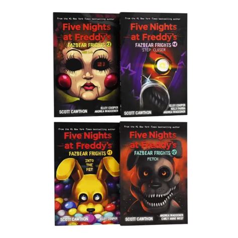 Five Nights At Freddys Fazbear Frights By Scott Cawthon Books Set