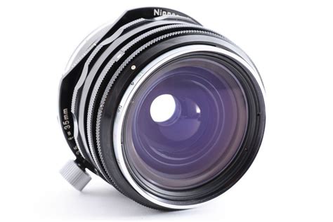 Yahoo オークション 美品 NIKON PC NIKKOR 35mm F3 5 Nippon Kogaku