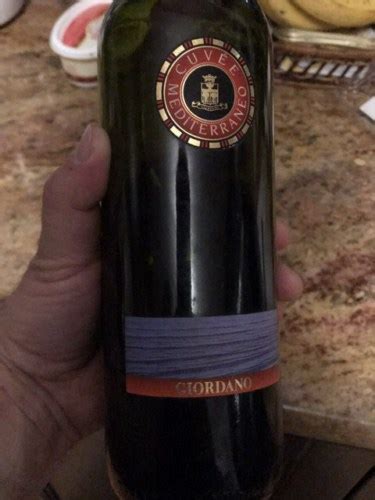 2010 Giordano Cuvée Mediterraneo Rosso Vivino US