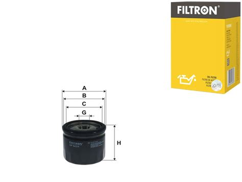 FILTRON FILTR OLEJU AIXAM COUPE CROSSOVER DACIA DUSTER DUSTER SUV OP