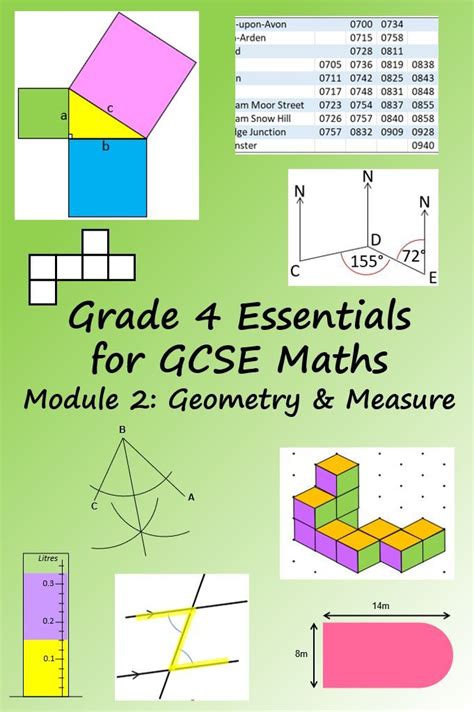 Grade 4 Essentials For GCSE IGCSE Maths Module 2 In 2021 Gcse Math