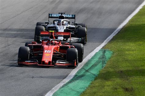 F1 Gp Monza 2019 Leclerc Cresce La Ferrari Pure Mentre Vettel