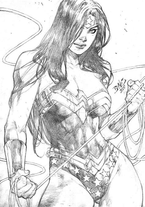 Pin By Nathanael Fong On Dc Wonder Woman Comic Art Sketches Comic