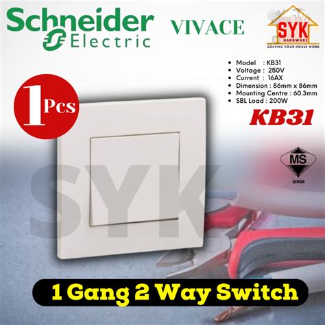 Syk Schneider Vivace 13a 15a 1gang 2gang 3gang 4gang 1way 2way Bell Press Telephone Outlet Cable