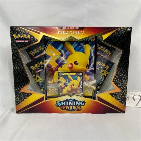 Pokemon Toys Pokemon Cards Tcg Pikachu V Collection Box Set Shining