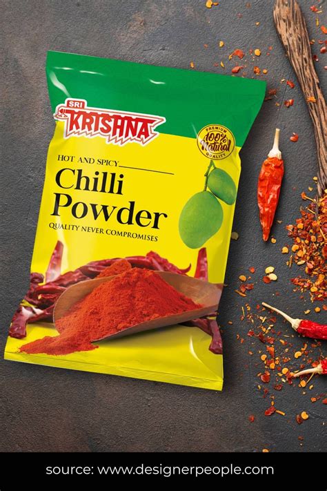 Spices Packaging Design Agency Masala Packet Pouch Design Spices