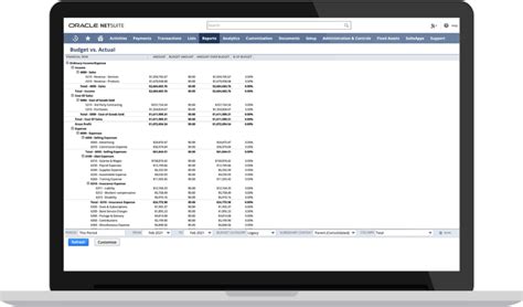 Netsuite General Ledger Software