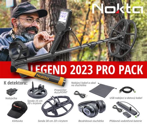 Detektor Kov Nokta The Legend Pro Pack Detektory