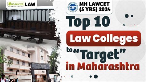 Mh Lawcet Yrs Top Law Colleges To Target In Maharashtra