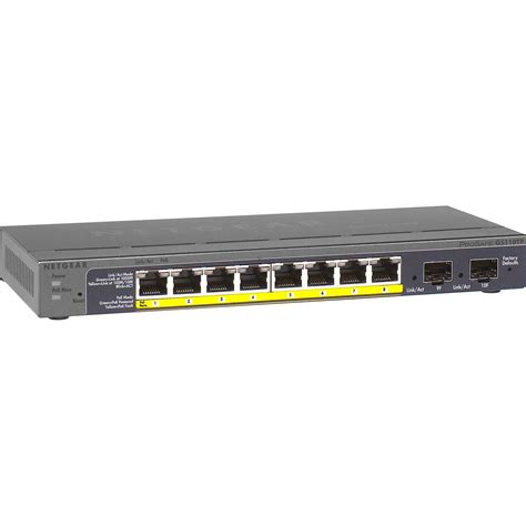 Netgear GS110TP 300NAS 8 Port Gigabit PoEplus Ethernet Smart Switch