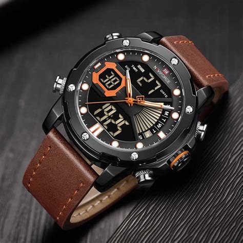 Naviforce Nf Military Dual Time Watch Price In Bangladesh