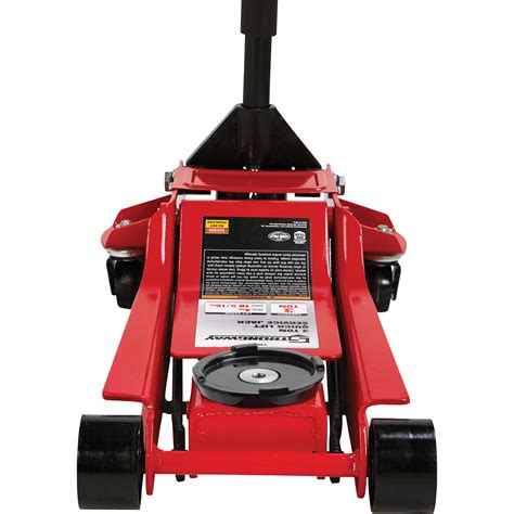 Strongway Ton Hydraulic Quick Lift Low Profile Floor Jack Northern