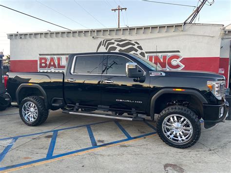 Gmc Sierra Denali Black Fuel Off Road Sledge D Wheel Wheel Front