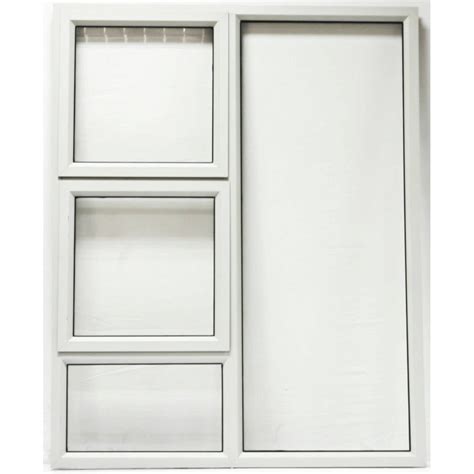 Window Frame Aluminium Ptt Natural Clear Left Hand Valuwin