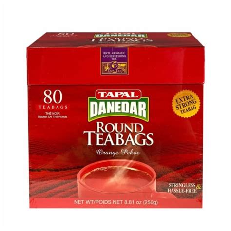 Tapal Danedar Strong Black Tea Orange Pekoe Tea Bags Kroger