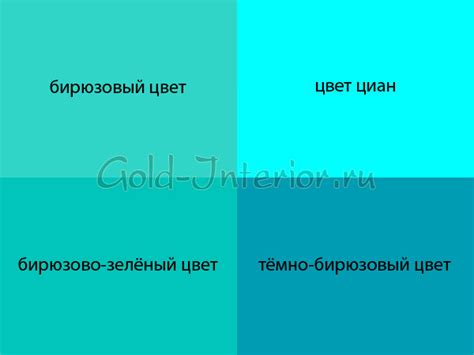 Бирюзовый цвет в интерьере: позитивный расслабляющий