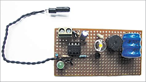 Simple Vibration Sensor Circuit Diagram