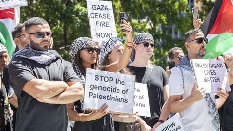 Pro Palestine Protest Goes Off Without Incident In Sydney CBD The