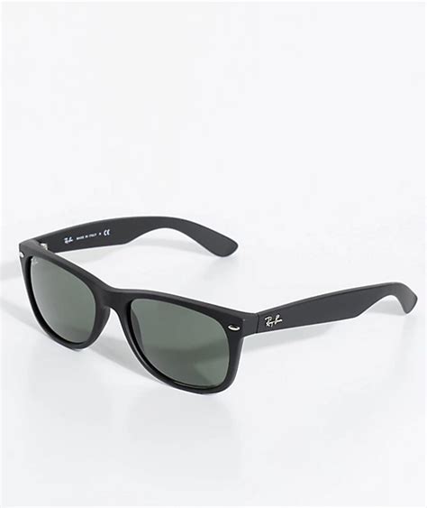 Ray-Ban New Wayfarer Classic Matte Black Sunglasses