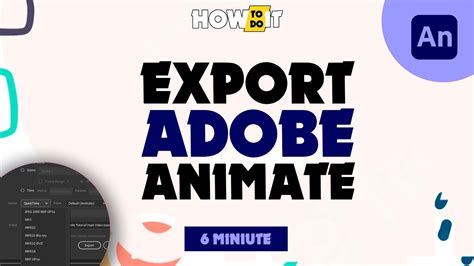 How To Export Adobe Animate Mp4 2024 Skill Wave Youtube