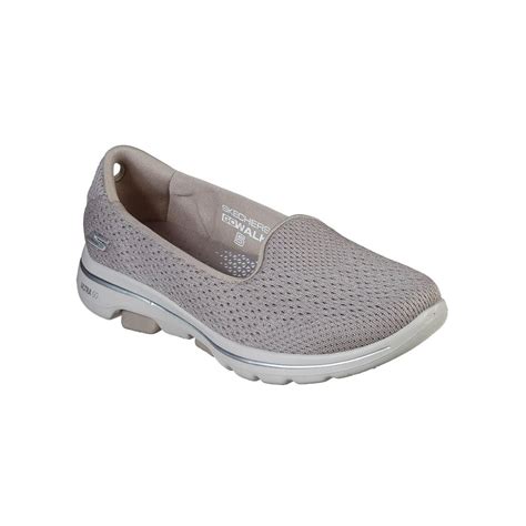 Buy Skechers Go Walk 5 Sparkle Brown Walking Shoes Online