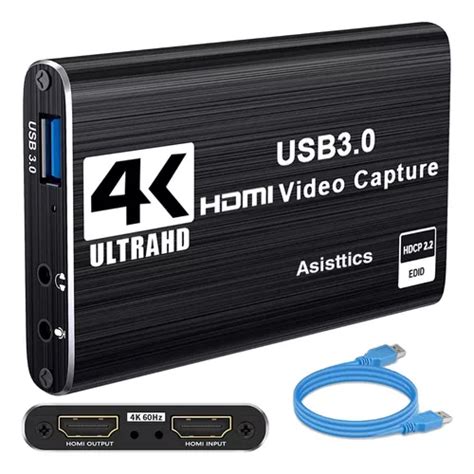 Capturadora De Video Streaming Fhd Hd Hdmi K Usb Cuotas Sin