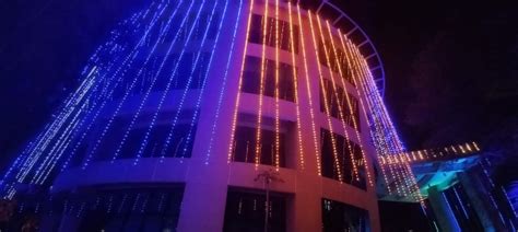 Illumination of ANTRIX building on 15 August 2022 | Antrix