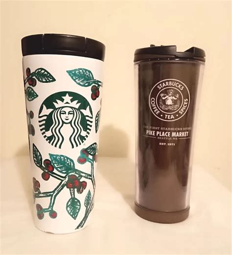 Termo Café Pequeño Starbucks Disfruta Tu Bebida Caliente Despiste Café