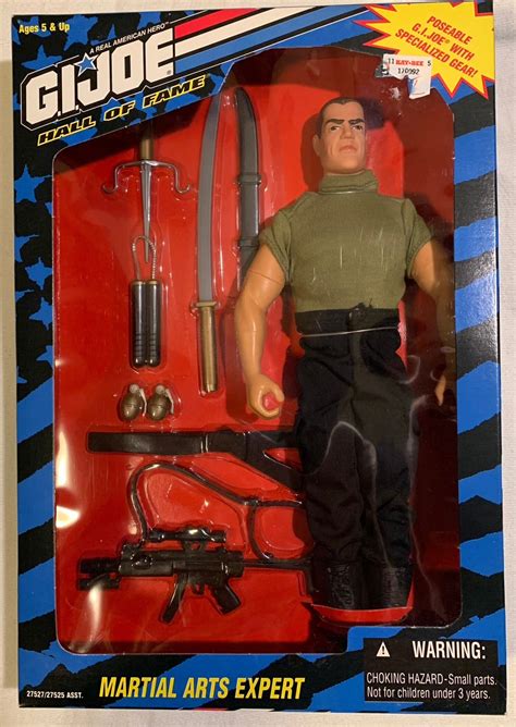 Gi Joe Hall Of Fame Martial Arts Action Figure Vintage New Nrfb Etsy