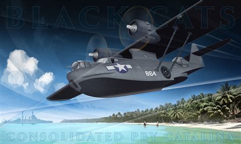 Black Cats Consolidated Pby Catalina On Behance