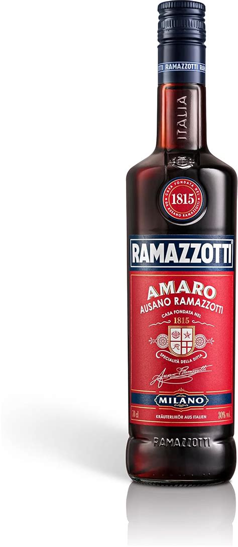 Amazon APERITIVO RAMAZZOTTI Amaro 700ML Ramazzotti Sabor 700ML