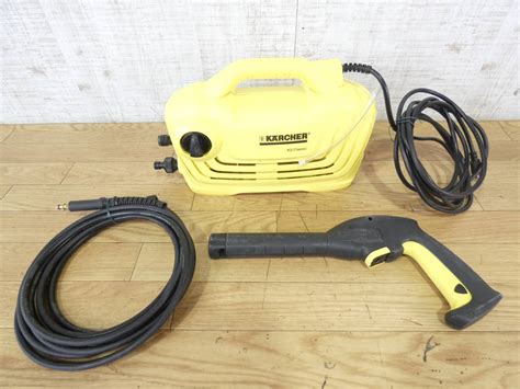 【傷や汚れあり】 Karcher ケルヒャー 家庭用高圧洗浄機 K2 Classic 2015年製 水道ホース他欠品あり 動作確認済＠120の