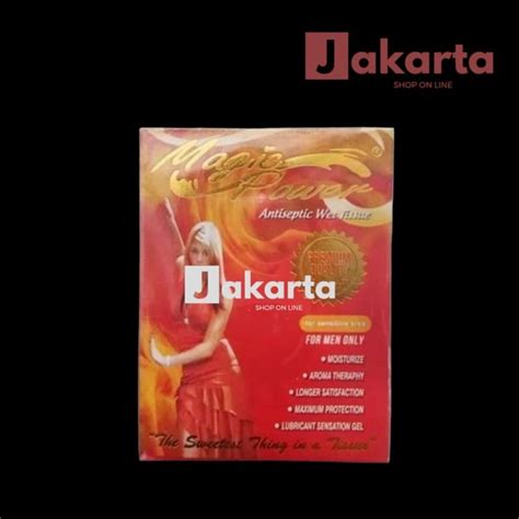 Jual Magic Power Merah Antiseptic Wet Tissue Di Lapak Jakarta Shop