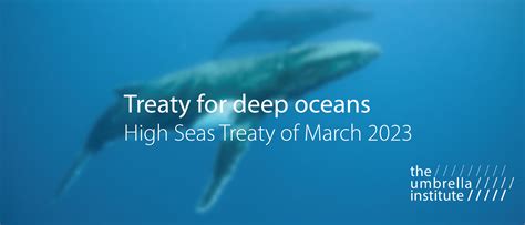 Treaty For Deep Oceans The Umbrella Institute