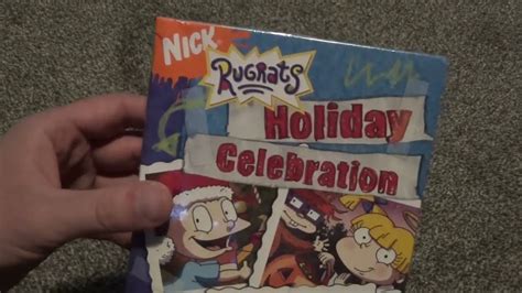 Rugrats Holiday Celebration Dvd Unboxing Nickelodeon Youtube