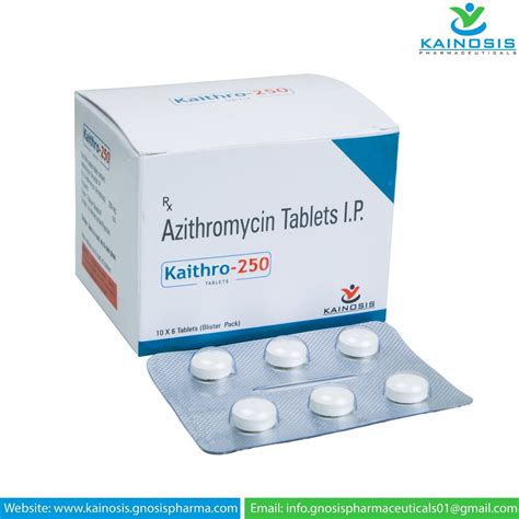 Azithromycin Tablets I P Mg At Rs Box Azithromycin