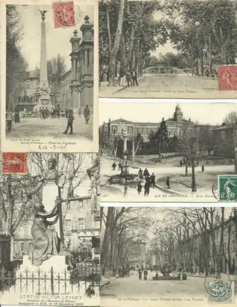 LOT DE 165 Cartes Postales Anciennes Et 47 Cpsm De Aix En Provence 13