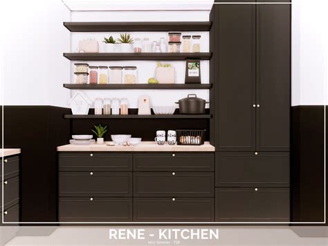 The Sims Resource Rene Kitchen Tsr Only Cc