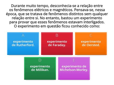 Eletromagnetismo1 Quiz