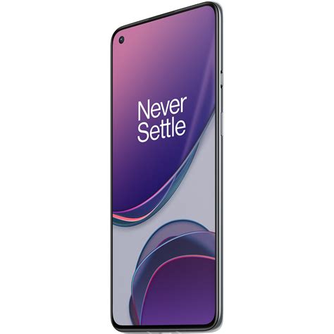 Смартфон OnePlus 8T, Dual SIM, 128GB, 8GB RAM, 5G, Lunar Silver - eMAG.bg