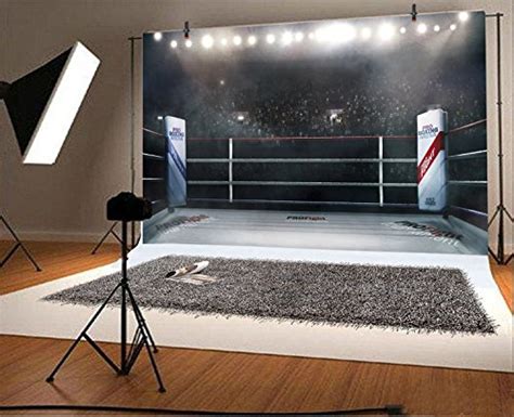 Leyiyi X Ft Photography Backdrop Boxing Match Background Underground