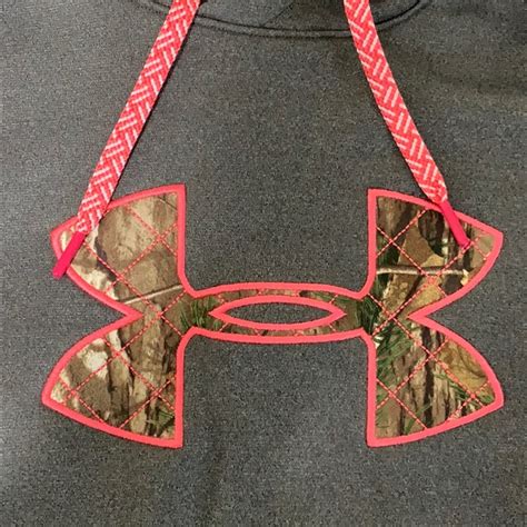 Pink Camo Under Armour Hoodie - Gem