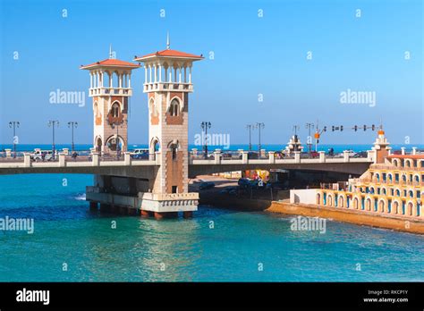 Alexandria Egypt Skyline Cityscape High Resolution Stock Photography