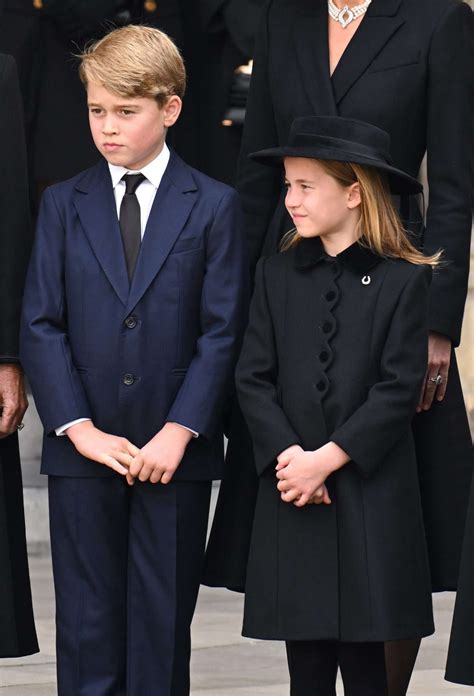 Why Prince George Was Wearing A Blue Suit To Queen Elizabeths Funeral